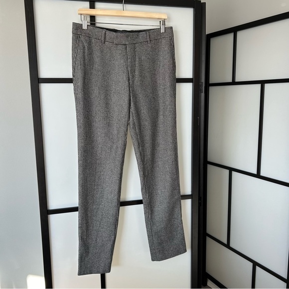 [46] The Kooples Women’s Houndstooth Fitted & Structured Straight Leg Trouser - Picture 3 of 14